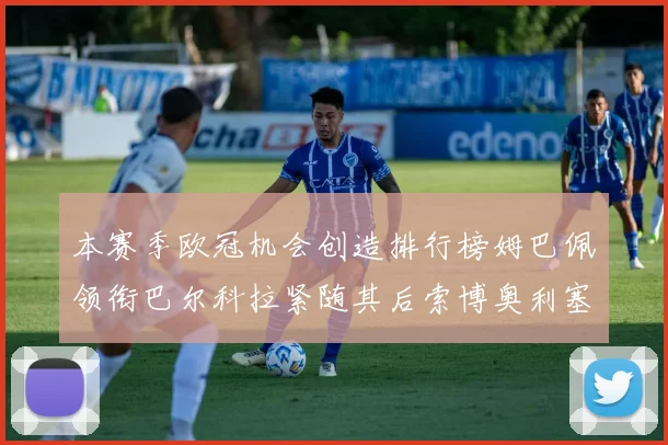 本赛季欧冠机会创造排行榜姆巴佩领衔巴尔科拉紧随其后索博奥利塞表现出色